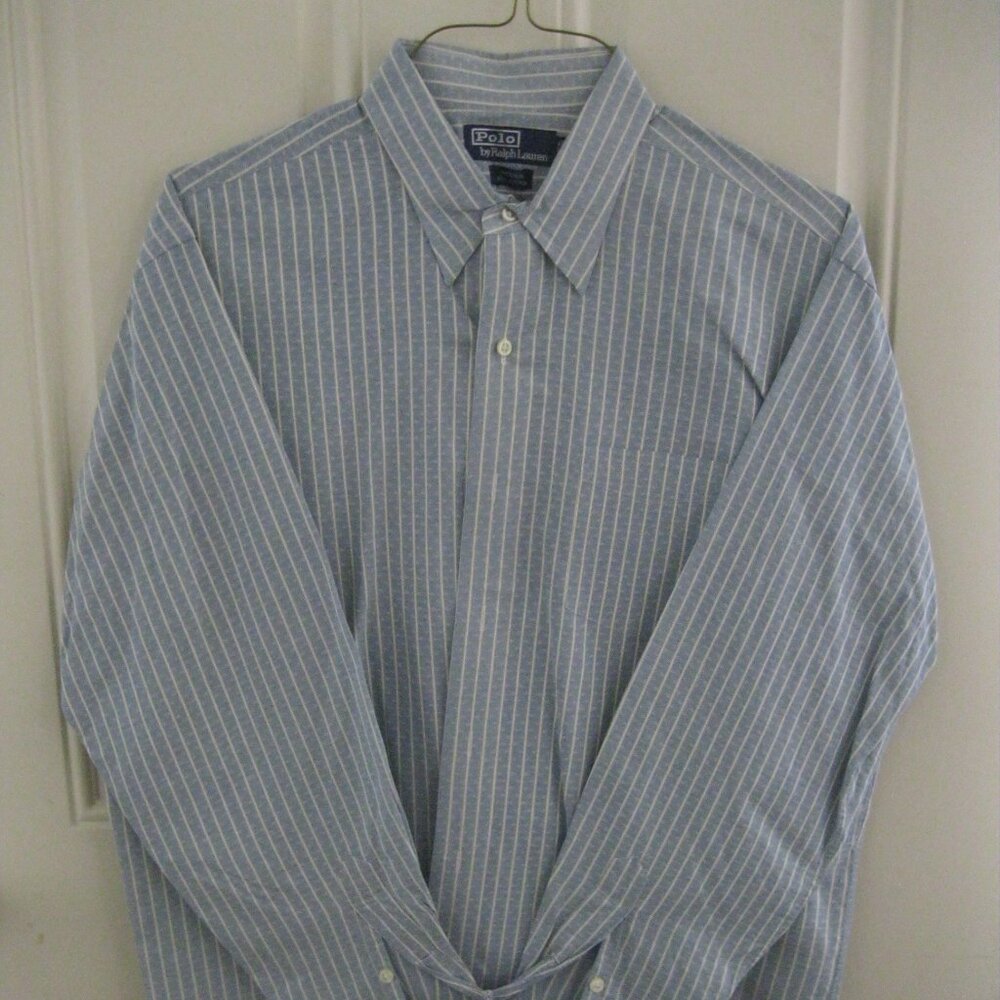 Vintage 1990s POLO Ralph Lauren Large Size Merrin 100% Cotton Been Dry Cleaned